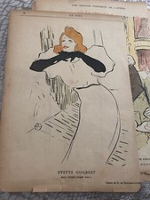 HENRI DE TOULOUSE LAUTREC "LE RIRE 1894" YVETTE GUILBERT
