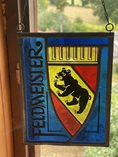 Vitrail Ancien Publicitaire