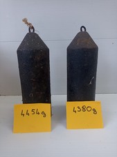 PAIRE POIDS HORLOGE COMTOISE /