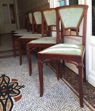Chaise art nouveau école - nouveau,