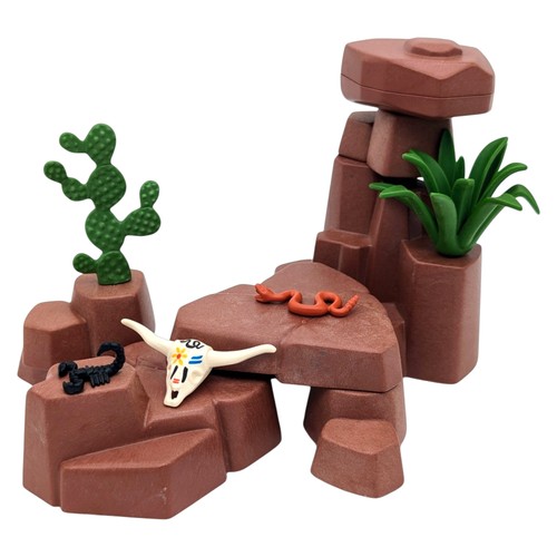 Playmobil rochers désert