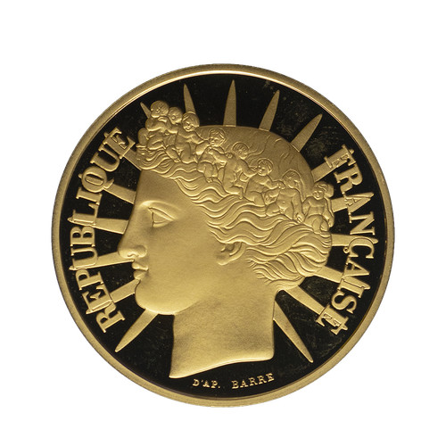 Pièce monnaie paris 100 - monnaie, de