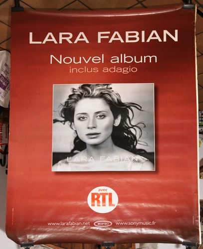 Lara fabian grande affiche - lara,