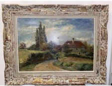 Tableau Ancien Édouard Léon 1873-1968 15M 61x46 Impressionnisme