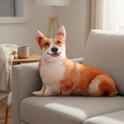 Peluche chien réaliste - réaliste, 3d
