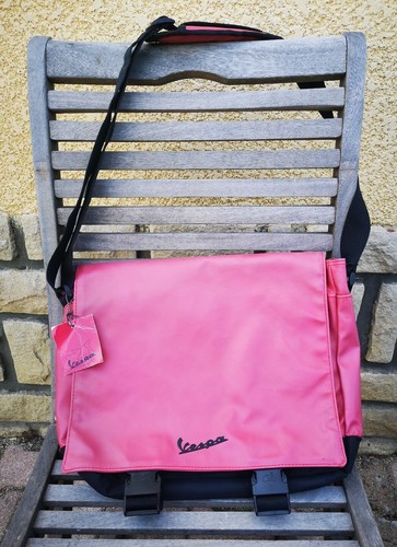 Vespa sac cartable rouge neuf - vespa,