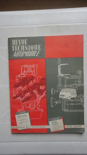 Revue technique automobile - revue,
