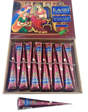 Kaveri Herbal Henna 12 cônes Body Art Kit tatouage naturel Mehandi | livraiso...