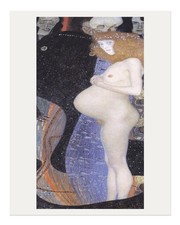 Art mural Gustav Klimt femme