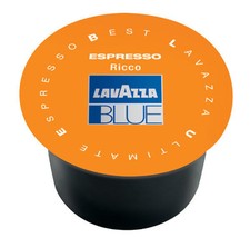 100 Capsules Riche Lavazza Blue Café' Originales Dosettes Bleu Super Offre