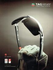 Publicité Advertising 1120  2011 lunettes solaires Tag Heuer reddot design award