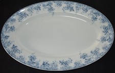 Ancien plat ovale service