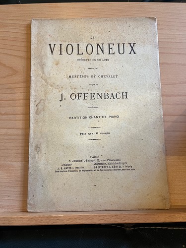 Jacques offenbach violoneux - jacques,