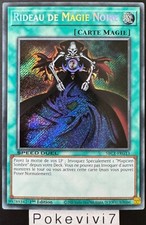 Carte YU-GI-OH! RIDEAU DE MAGIE NOIRE SBC1-FRG13 Secret Rare NEUF
