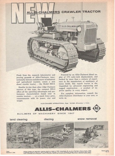Allis chalmers crawler - allis-chalmers,
