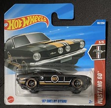 Hot wheels 1/64 éme Ford Mustang 1967 Shelby GT500