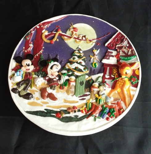 Assiette noël mickey - de,