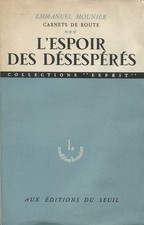 Emmanuel Mounier - L'espoir