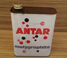 Ancien bidon d'huile ANTAR