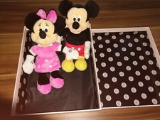 💕 ADORABLE PETIT COUPLE MICKEY MINNIE💕 neufs prêts à offrir dans jolie boîte 