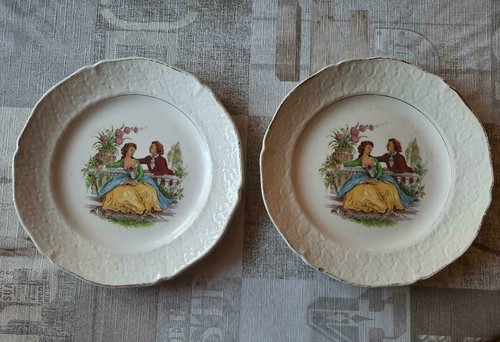 Vintage assiettes dessert - vintage, a