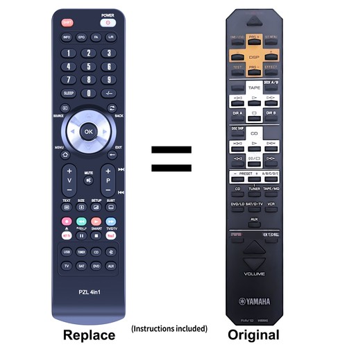 New replacement remote control - new,