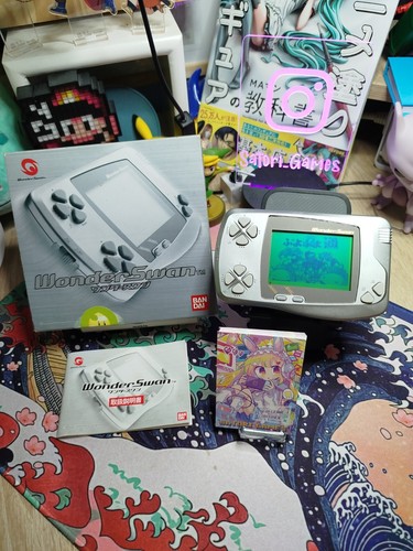 Wonderswan silver metallic - metallic, +