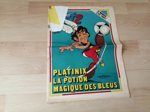 France foot 1982 - france, platinix