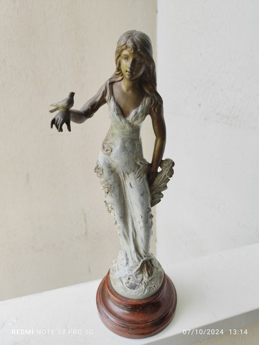 Superbe sculpture art nouveau - sculpture,