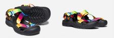 Keen Zerraport II Multi Tye-Dye/Noir Sport Sandale Homme Tailles 7-15 Neuf