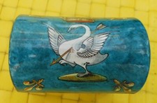 Belle boîte à bijoux en Blois Ulysse, E. Balon longueur 7.8 x 7.2 cm, hauteur to