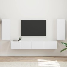 Ensemble meuble TV 4 pcs Bois