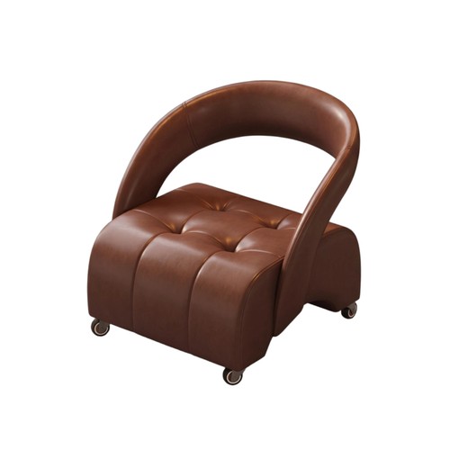 Tabouret capitonné dossier - à,