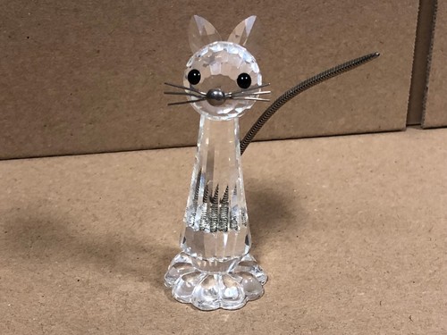 Figurine swarovski chat cm - figurine, 7