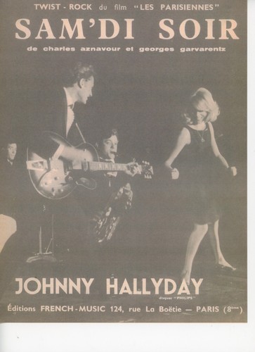 Johnny hallyday partition - ,