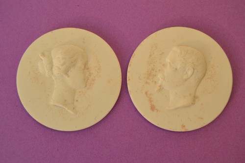 Médaillons biscuit sevres - biscuit,