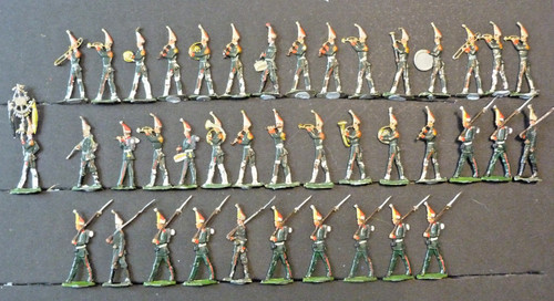 Plats étain zinnfiguren - plats, d'étain