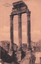 ITALIE ROME TEMPLE DE CASTOR ET POLLUX