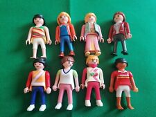  PLAYMOBIL - lot 8 figurine personnage   femme sport karaté judo ferme zoo école