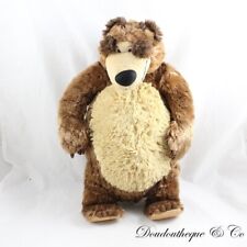 Peluche Michka ours SIMBA TOY Masha and the Bear marron beige 37 cm (MO7986)
