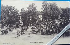 CPA De XERTIGNY La Foire   Ecrite de 1911 Vosges 88  N°717/68