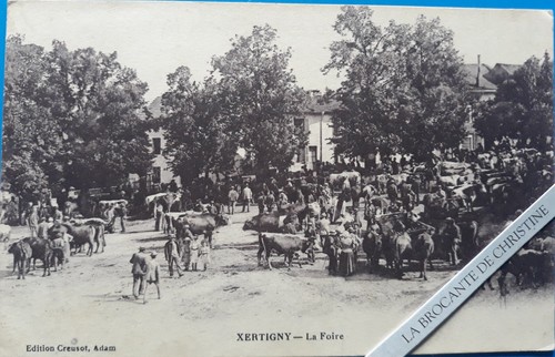 Cpa xertigny foire - xertigny,