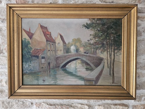 Tableau huile sur - tableau, toile