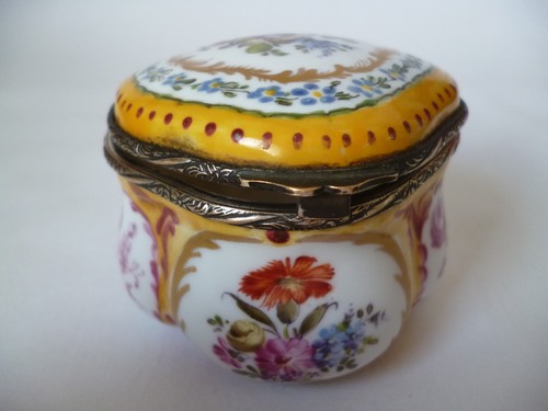 Capodimonte boite porcelaine - boite,