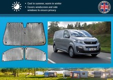 Stores Thermiques pour Camping-car Peugeot Expert 17-23 Ensemble frontal