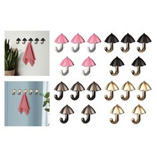 5 pièces patères pour mur