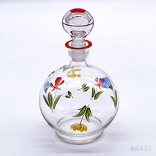 Carafe Art Déco En Verre Avec