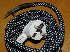 CABLE PRISE electrique ALIMENTATION AC electromenager HAUTE temperature SECURITE