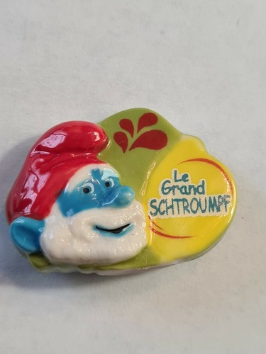 Fève schtroumpf grand - fève,