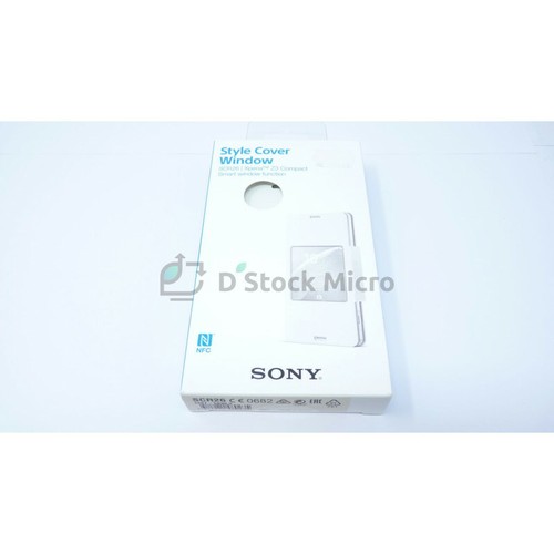 Housse portefeuille blanc pour
